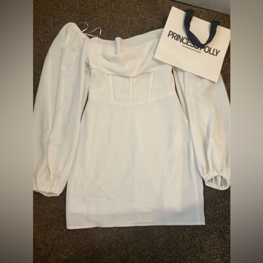 Princess Polly Elegant White Blouse